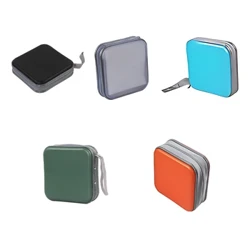 Waasserdicht DVD Holder mat 40 Disc Kapazitéit - Sammlung geschützt DVD Case Storage Media CD Black 40 Stéck