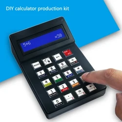 LCD1062 displeyli ekran kalkulyatori DIY elektron to'plami 51 mikrokontroller o'quv tajriba ishlab chiqarish to'plami lehim yig'ish