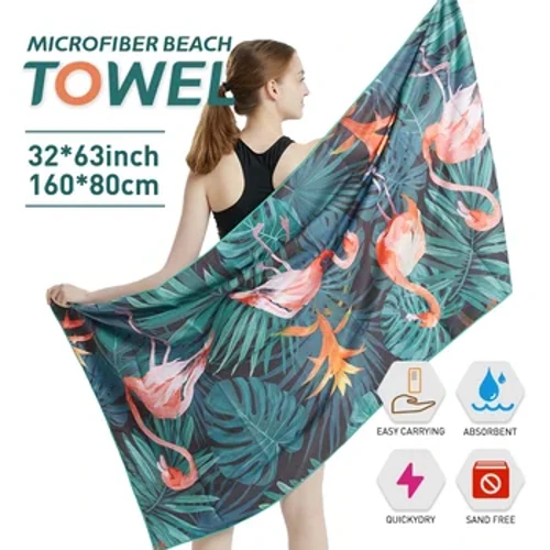 Asciugamani da spiaggia grandi Asciugamani da spiaggia in microfibra Asciugamano ad asciugatura rapida Asciugamani da spiaggia con nuvole di sabbia Asciugamano da piscina per adulti per nuotatori da viaggio (S7)