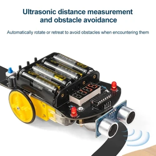 51 MCU kaʻa akamai kani ultrasonic keʻakeʻa kaʻa kaʻa kaʻa kaʻa hoʻomaka lopako papahana DIY kaʻa kit