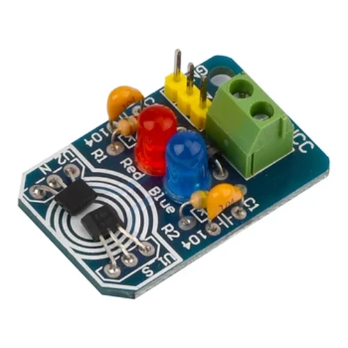 Sensor de inducción magnética Hall, resolución de polo de detección magnética, módulo de detección Norte y Sur, kit de aprendizaje DIY