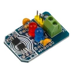 Hallův magnetický indukční senzor magnetický detekční pólový resolver Modul detekce severu a jihu DIY výuková sada