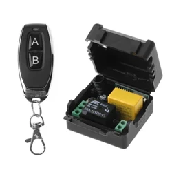 AC 220V 10A 1CH RF 433MHz Módulo receptor de interruptor de controle remoto sem fio + kit transmissor para casa inteligente