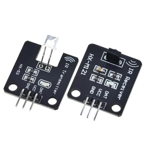 Digitális 38 khz-es IR infravörös adó modul 5 V IR adó és vevő érzékelő készlet Arduino elektronikus építőelemhez