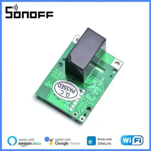 SONOFF Wifi RE5V1C 5V DC Akylly kommutasiýa relay moduly Akylly öý awtomatlaşdyryş ses APP dolandyryşy EWelink Alexa Google Home arkaly