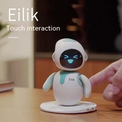 Eilik Smart Pet Robot Ai Emosyonal na Pakikipag-ugnayan Kasamang Pet Robot Mahaba ang Baterya Mga Regalo Para sa Desktop na Laruang Tahanan Ang Robot na Babae