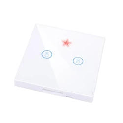 Smart Home Wireless Touch Switch Light Elektrisk 433Mhz Fjärrkontroll Glasskärm Väggpanel Knapp Mottagare Led-lampa