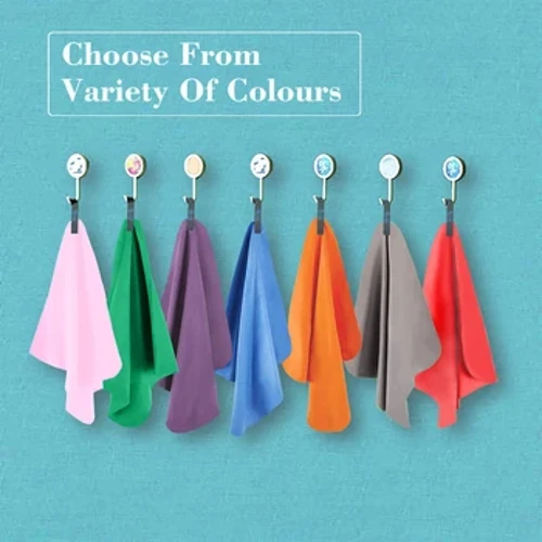 Mutao 1 pièce serviette en microfibre à séchage rapide, serviette de bain douce pour le visage 12 "* 24", serviette de sport, de voyage et de plage parfaite à séchage rapide