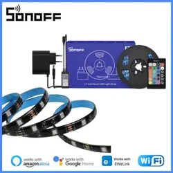 Sonoff L2/L2 Lite WiFi Smart LED LED Strip US/EU DIMMABLE المرنة RGB STRIN LAMP