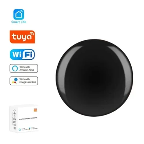 Tuya WiFi IR Rheolaeth Anghysbell Rheolydd Isgoch Cyffredinol o Bell Cartref Ar gyfer Gwaith Cyflyrydd Aer Gyda Alexa Google Home