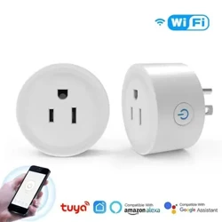Tuya Smart Wifi Plug US UK JP standart simsiz rozetka uzakdan dolandyryş akylly öý enjamlary “Alexa Google Home” bilen işleýär