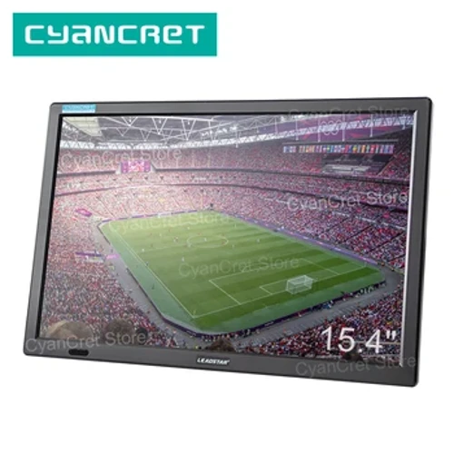 LEADSTAR D16 15.4 Inisi Mata Tele TV feavea'i DVB-T2 ATSC TDT Digital Analog Televise Lagolago H265 AC3 HD mo Ta'avale umukuka Fale