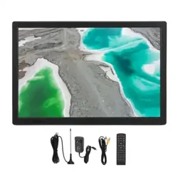 Teledu LCD Leadstar 15.5 Modfedd ATSC Portatil Teledu Digidol Sensitifrwydd Uchel Teledu Digidol Cludadwy Plygiwch yr UD 110-220V