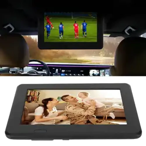 Teledu Digidol Cludadwy Leadstar 7 Fodfedd ATSC Cerdyn Storio USB Teledu Swyddogaeth Teledu Digidol 1080P LED y gellir ei hailwefru Plygiwch yr UD 100-240V