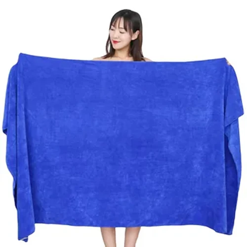 Snabbtorkande mikrofiber badhandduk långvarig värmebevarande badrumshanddukar för spa Beach Pool Gym
