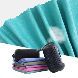 4 stuks campinghanddoek ijshanddoek microvezel reishanddoek sneldrogend lichtgewicht wandelhanddoek draagbaar buiten reizen fitness (M5)