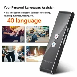 Bežični glasovni prevoditelj 40 jezika Multi Smart Instant Translated 2 Way Real Time Glasovni prevoditelj za poslovna putovanja Studij