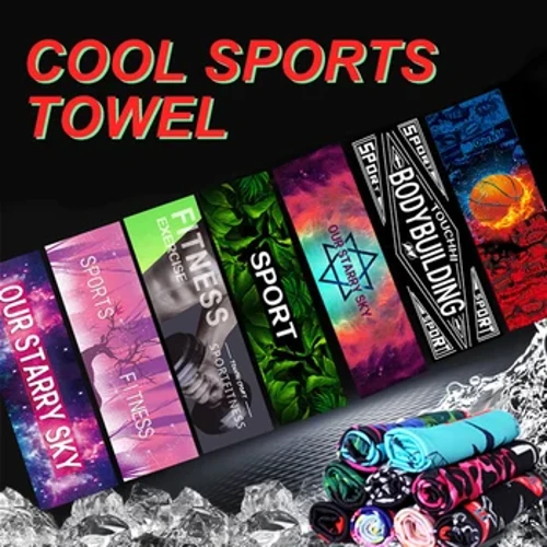 Running Yoga Golf Swimming Gym Fitness Sports Sports Absorb Swear Sweet Towels Outdoor Cold Cold Felt Drying Drying Tissu
