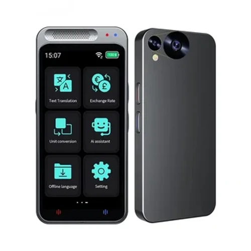 Máy dịch ngôn ngữ Z6 di động 138 Ngôn ngữ Thiết bị dịch tức thời hai chiều Dịch giọng nói ngoại tuyến chính xác