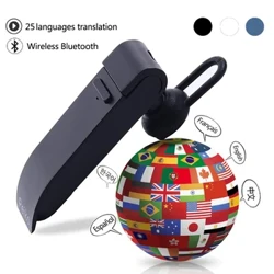 Balss tulkotājs Peiko 25 valodām inteliģentas bezvadu Bluetooth tulkotas austiņas Biznesa automašīnas brīvroku austiņas austiņas