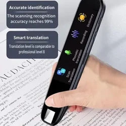 Pix de traducere offline pentru profesor, dicționar elev, engleză, punct de scanare inteligentă, citire, pix traducător în 123 de limbi