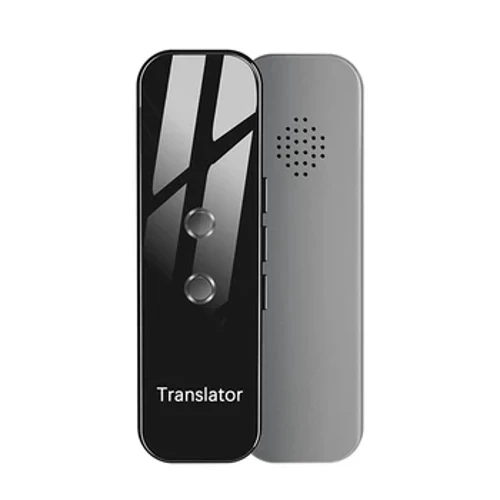 Umhumushi Wolimi Ohlakaniphile I-Tempered Glass Shell BT 4.2 70+ Izilimi I-Ultra Long Standby Chat & Dating & Text Translation