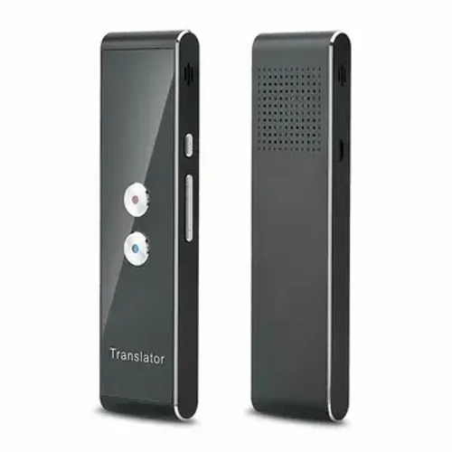 T8 Portable Smart Speech Voice Translator 40 Sprooch Zwee-Wee Echtzäit Mini Wireless Iwwersetzer Fir Reesgeschäft Léieren