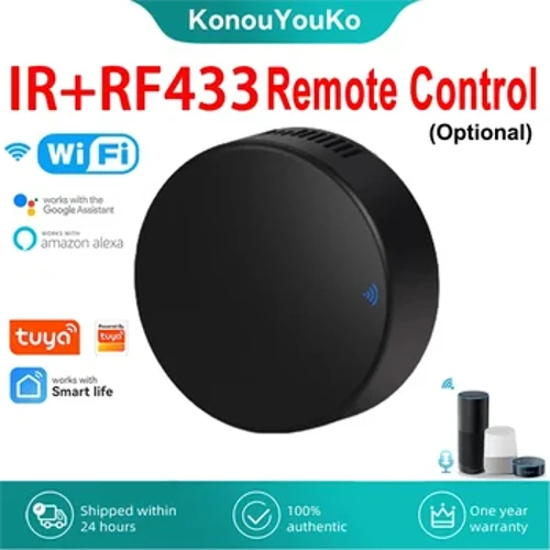 Tuya IR WiFi daljinski upravljač Smart Universal Infrared RF Control Smart Home za TV DVD AUD AC Radi s Alexa Google Home
