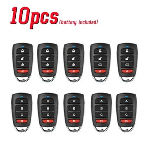 10 chiếc 433 MHz Điều khiển từ xa Sao chép thông minh Duplicator Điện Cổng nhà để xe Nhân bản từ xa