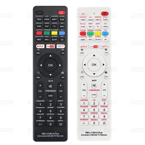 Universell ersättningsfjärrkontroll RM L1130 X för alla märken TV TV RM L113 12 RM L1130 8 Smart Home Controle TV Box