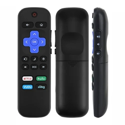 UUS kaugjuhtimispuldi asendus sobib Roku Smart LCD-teleriga Hisense Television Lightweight ONN ROKU teleri kaugjuhtimispuldi jaoks