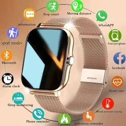 Waki akamai no na kane wahine makana no ka Xiaomi mau maka pa'i piha i na wati hooikaika kino BT Call wati wati wristwatch 2024 hou.
