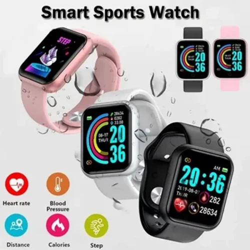 Daugiafunkcis išmanusis laikrodis vyriškas moteriškas Bluetooth prijungtas telefonas Muzika Fitness Sportas Apyrankė Miego monitorius Y68 Išmanusis laikrodis D20