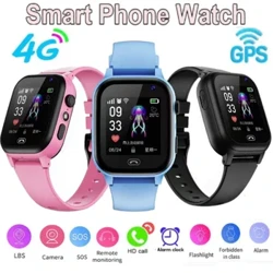 Kids 4G Smart Watch SOS GPS Location Video Call Sim Card For Children SmartWatch Camera Waterproof Watch For Boys Girls  Relojes