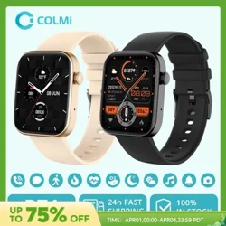 COLMI P71 Voice Calling Smartwatch Men Health Monitoring IP68 Waterproof Smart Notifications Voice Assistant Smart Watch Women