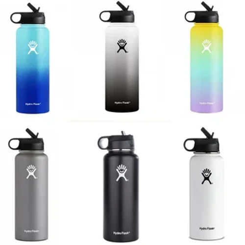 32 oz Stainless Steel Insulated Cup Kapasitas Besar Ruang Termos Ketel Olahraga Botol Air Mobil Kantor Cangkir Termos Portabel