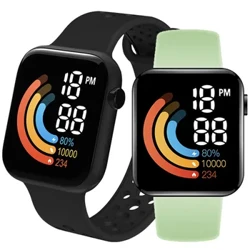 2023 NEW Smart Watch Men Women Smartwatch LED Clock Watch Waterproof Wireless Charging Silicone Digital Sport Watch