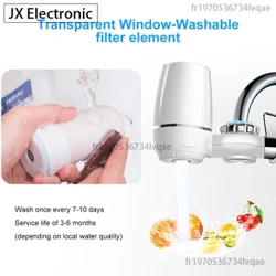 Filtru de robinet pentru chiuveta de bucătărie Sistem de filtrare a apei pentru robinet pentru purificator de apă de la robinet 2 moduri Reduce clorul metal dur