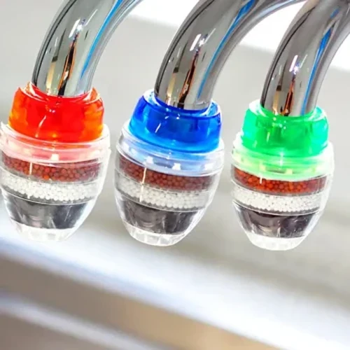 5 Layers Activated Carbon Water Purifier Kitchen Tap Filter Banyo Faucet Filter Purification Tool para sa Gamit sa Bahay