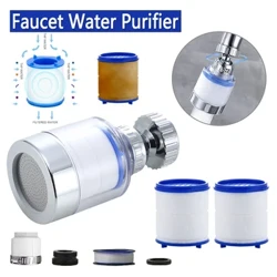 Oshxona uchun jo'mrakdan suvni tozalash filtri elementlari O'rta filtrli Bubbler 360 daraja aylanadigan zang cho'kmasining qoldiq xlorini olib tashlang