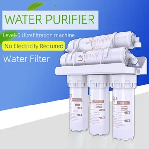 3+2 ūdens filtru sistēma 5 pakāpju dzeramā ūdens filtru sistēmas attīrīšana mājsaimniecības virtuvei ar filtra kasetņu komplekta krānu