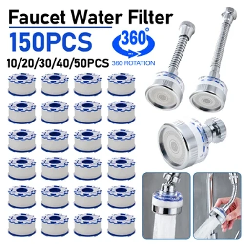 Scagaire Uisce Faucet Cistine 360° Scagaire Doirteal Doirteal Brúigh Faucet Uisce Scagaire Faucet Uilíoch Aerator Seomra Folctha Accessories