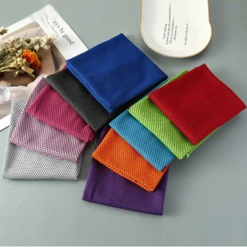 Serviette de sport en microfibre à refroidissement physique, glace instantanée, pour le visage, pour la gymnastique, la natation, le Yoga, la course à pied, le cyclisme, à séchage rapide