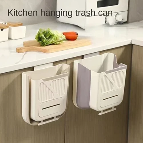 Nhà Bếp Có Thể Gập Lại Treo Tường Thùng Rác Làm Dày Công Suất Lớn Thùng Rác Treo Tường Tủ Bếp Bảo Quản Treo Tường