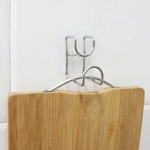 Hindi kinakalawang na asero Wash Basin Hook Rack ng Mga Tuwalya sa Kusina Multifunctional na Istante ng Imbakan ng Kabinet ng Kusina Imbakan ng Dishcloth Rack