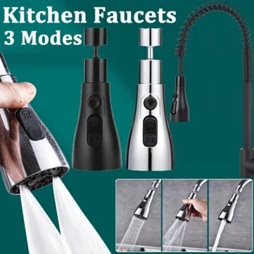 Ceangaltán Spraeire Faucet 360° Faucet Sclóine Aerator Doirteal Spraeire Doirteal Cistine Inchoigeartaithe FaucetWater Coigilt Eisínteachta Eisithe