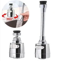I-Universal Faucet 360 Degree Ezungezisayo Isicoco Sesicwecwe Sekhanda I-Bubble Faucet Izinto Zasekhishini Ze-Anti-splash Economizer S/L Inketho