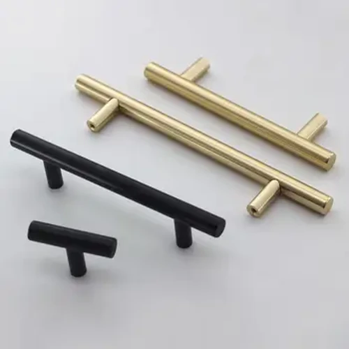 Urrezko armairuaren heldulekua altzairu herdoilgaitzezko eskuiladun sukaldeko armairuaren atearen eskua Altzariak tiradera tiradera hardware tiratzaileak barra heldulekua