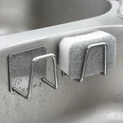 Kichen Organisator Schwammhalter Seiftrockner Rack Selbstklebend Spull Drain Racks Edelstol Spull Mauer Späicher Racks Haken