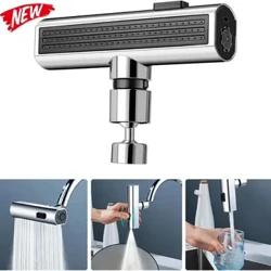 Új konyhai csaptelep Waterfall Stream permetezőfej permetező szűrő diffúzor Víztakarékos fúvóka csaptelep csatlakozó csap tartozék